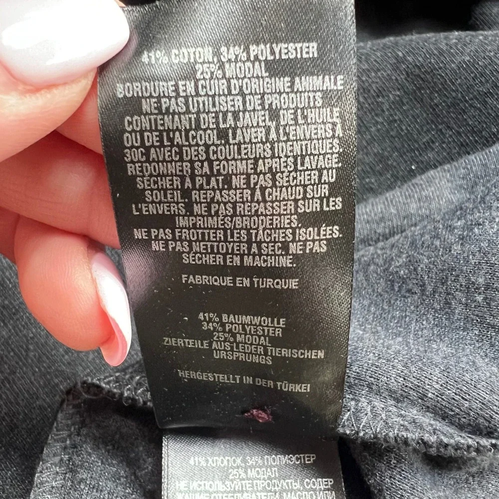 Ted Baker London Mens Quarter‎ Zip Pullover Sweater Jumper Size 4 Black - Picture 10 of 10